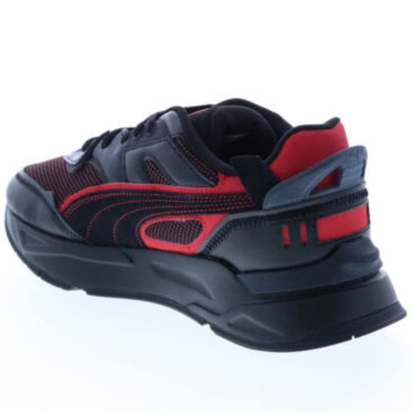 PUMA Scuderia Ferrari Mirage Sport 'Black Rosso Corsa' Sneakers 307635-01 Sz 13 - Picture 6 of 16